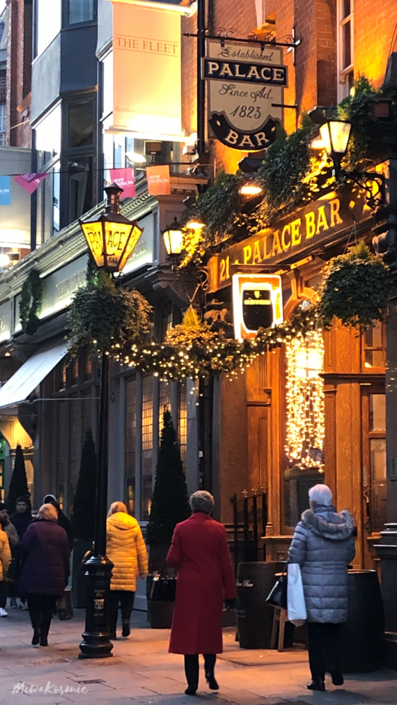Palace Bar in Temple Bar, Dublin Ireland